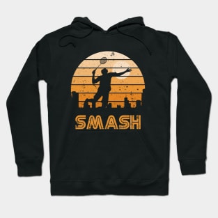 Retro Sunset Smash Hoodie